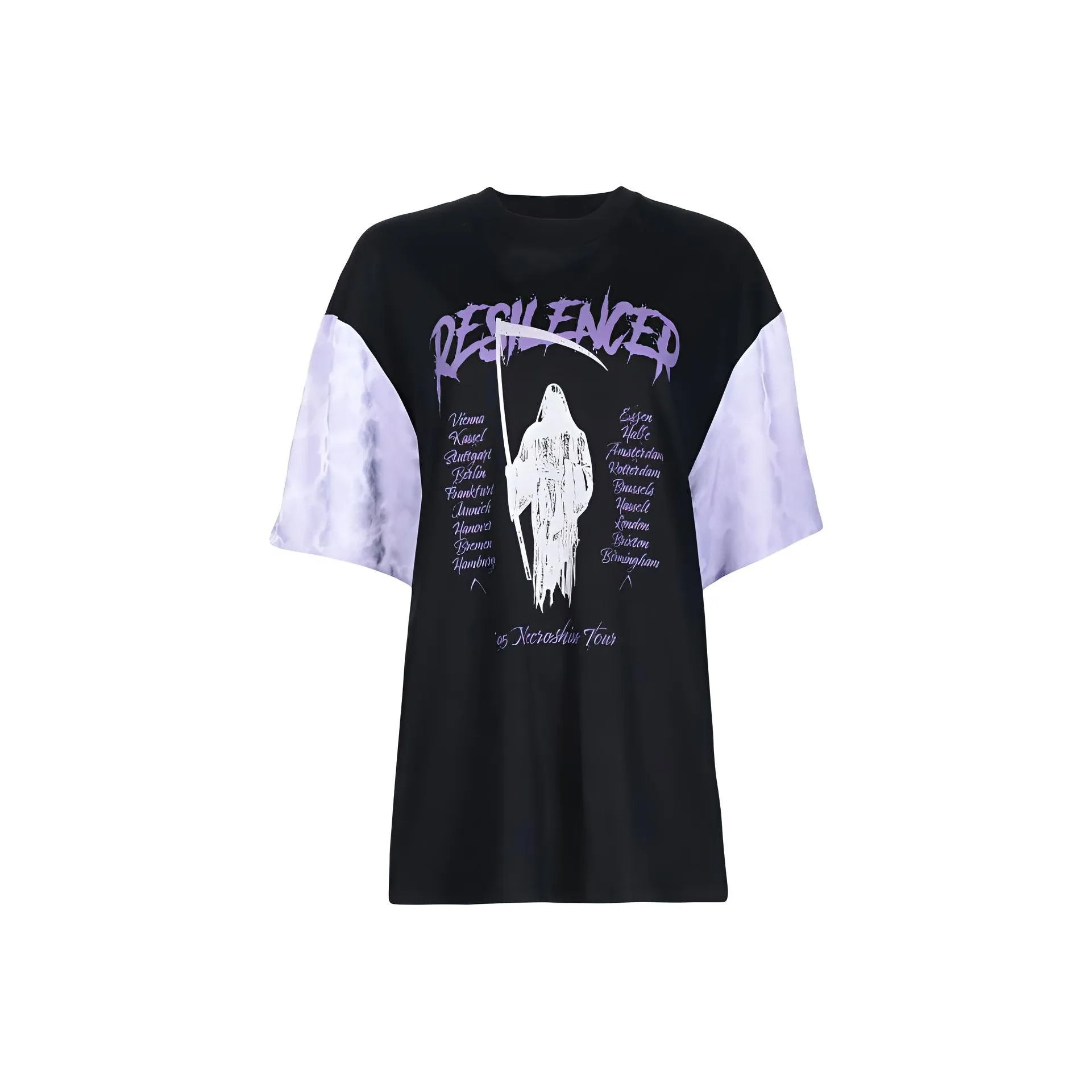 RAF SIMONS Черные Женские Футболки