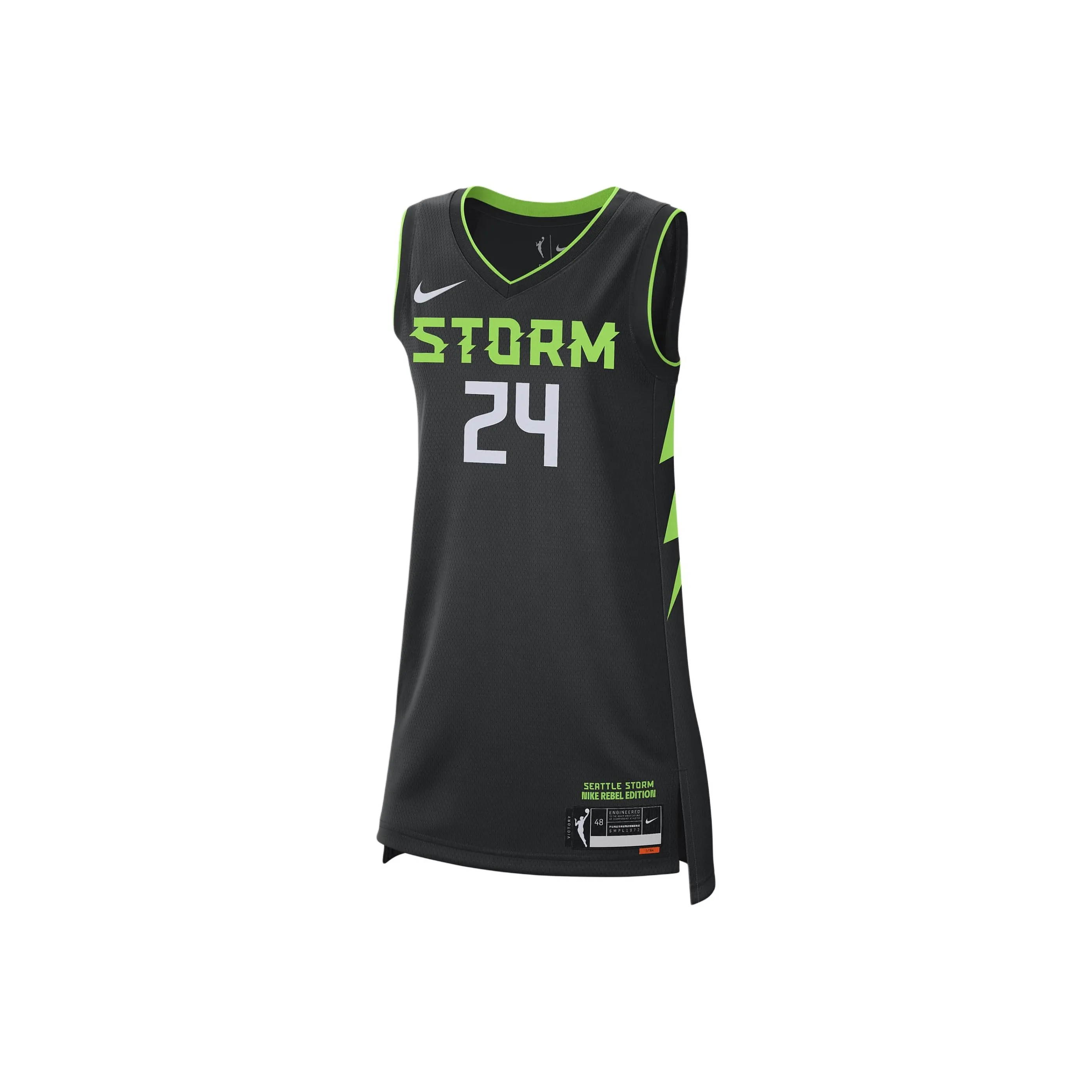 Nike Jewell Loyd Seattle Storm 2024 Rebel Edition Nike Dri-FIT Wnba Victory Jersey