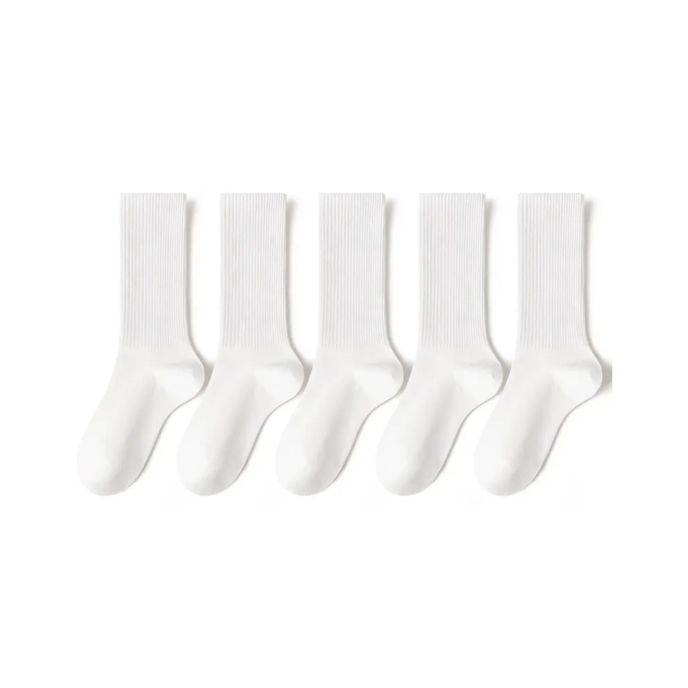 B&C.Room Knee High Socks Spring Summer Unisex 5 Pack Combo Set