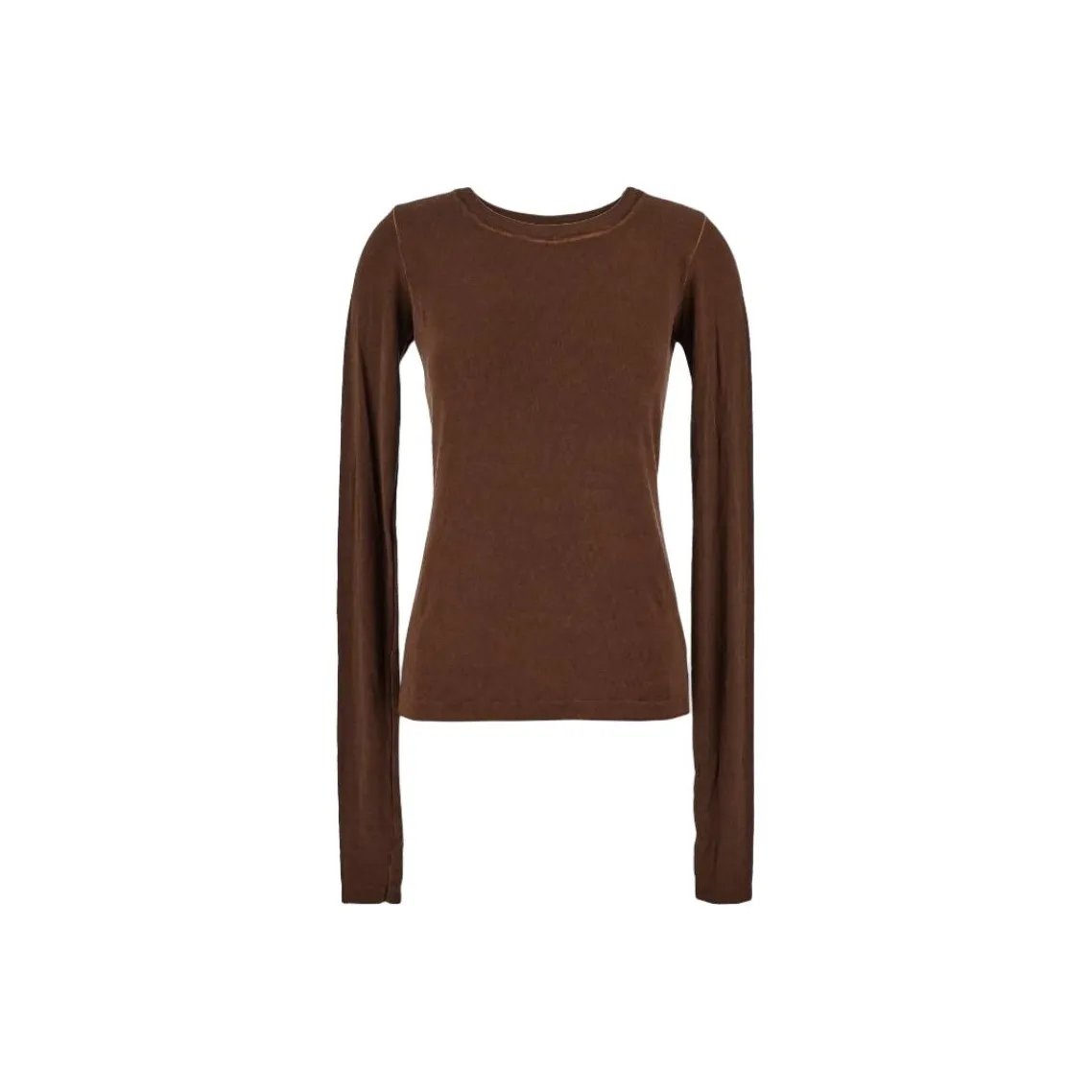UMA WANG Коричневые Женские Т-рубашки