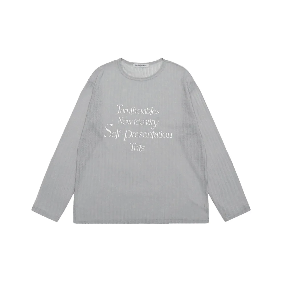 TURNTHETABLES Drop Shoulder Sleeve T Shirt Women's