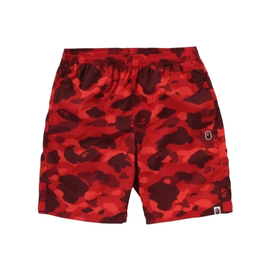 jeans med lige pasform Color Camo Ape Head One Point Beach Shorts