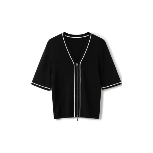 TKY SHOP Черные Женские Свитеры