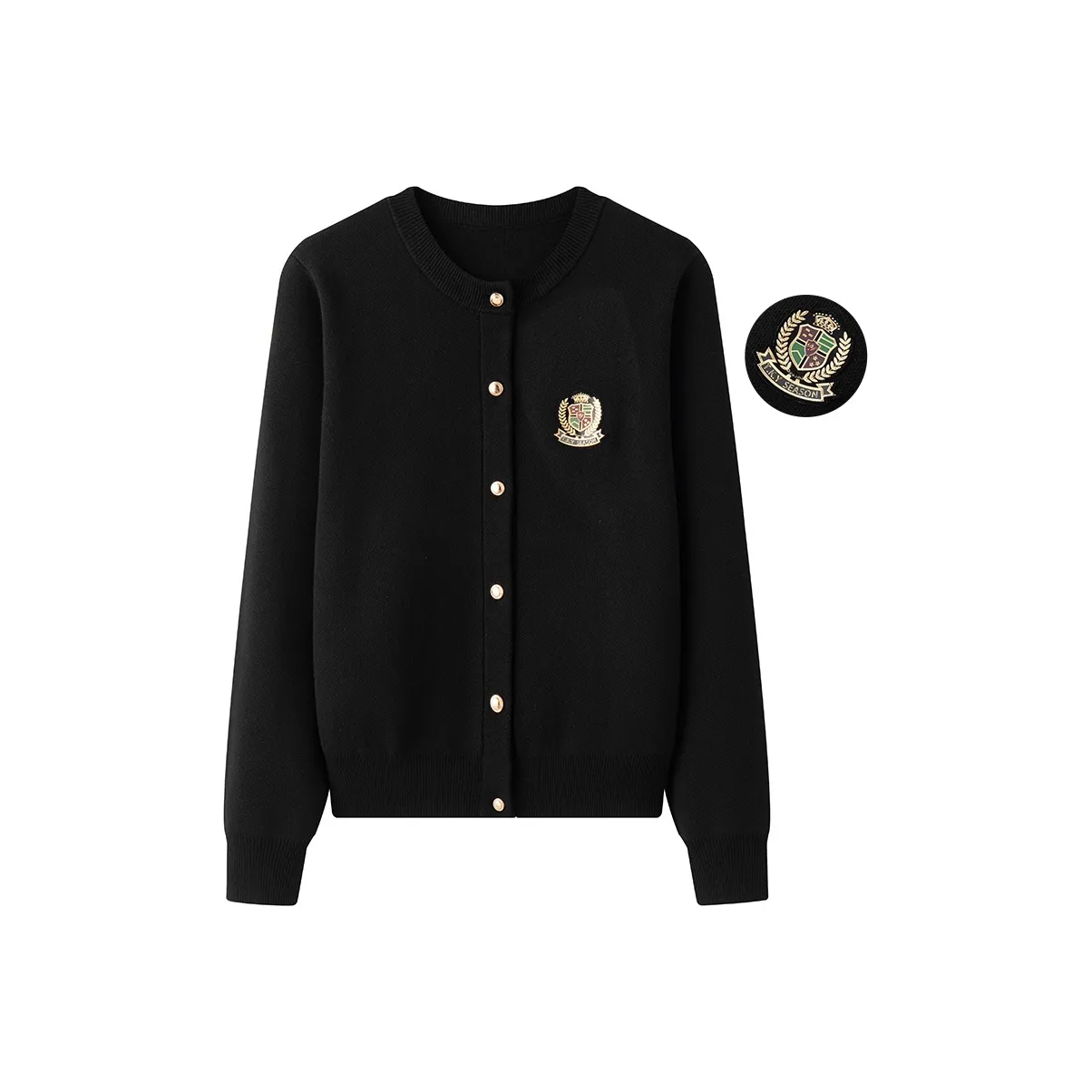 Tokyo Season Свитер Женский Черный