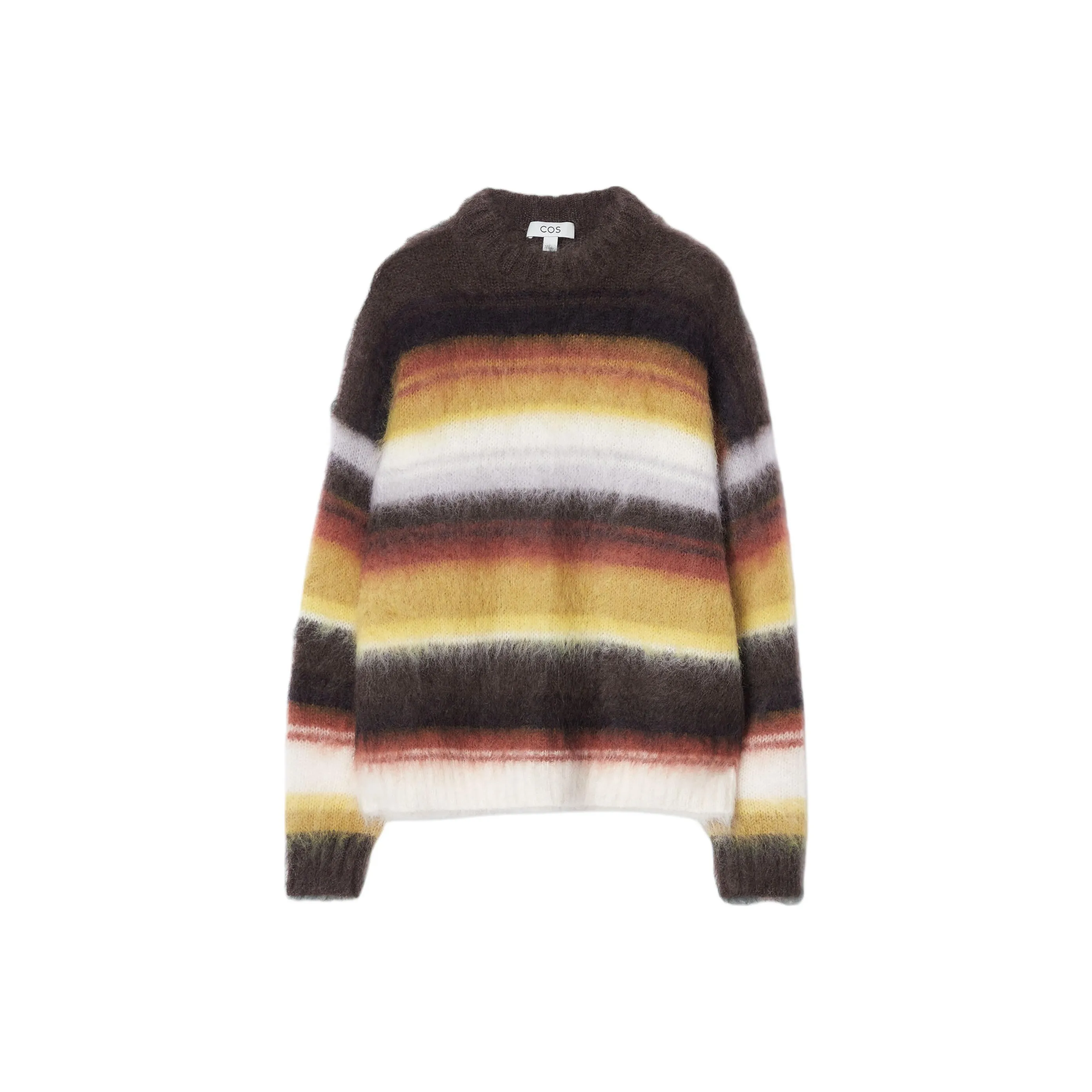 COS Свитер Женский Коричневый Полосы