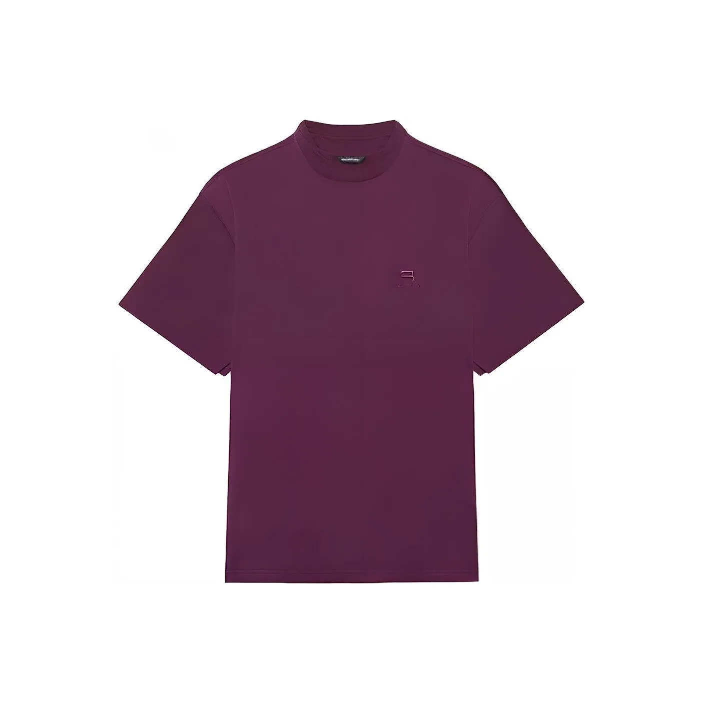 Balenciaga T Shirt Women's Purple Loose Fit Style