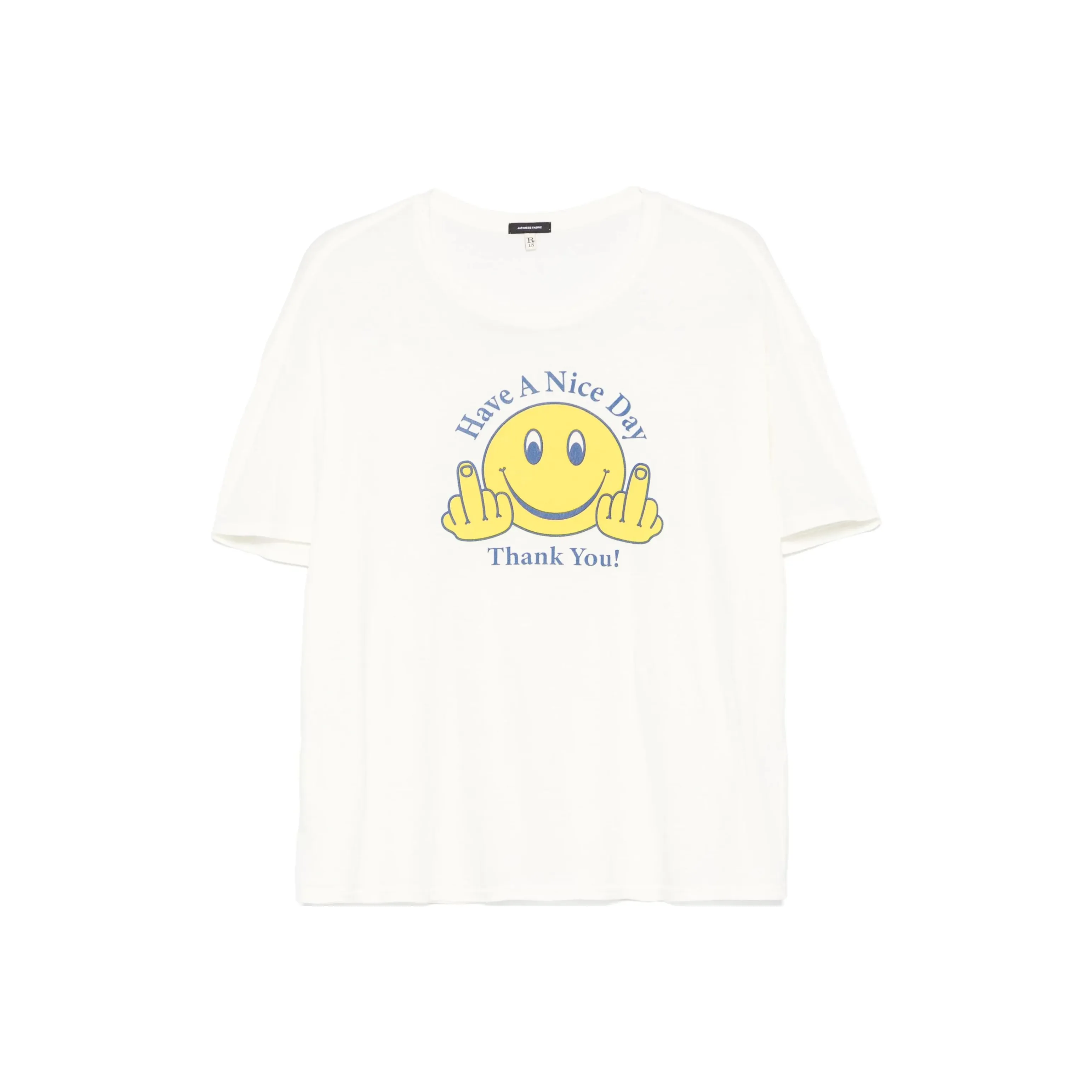 R13 Have A Nice Relaxed Day T shirt
