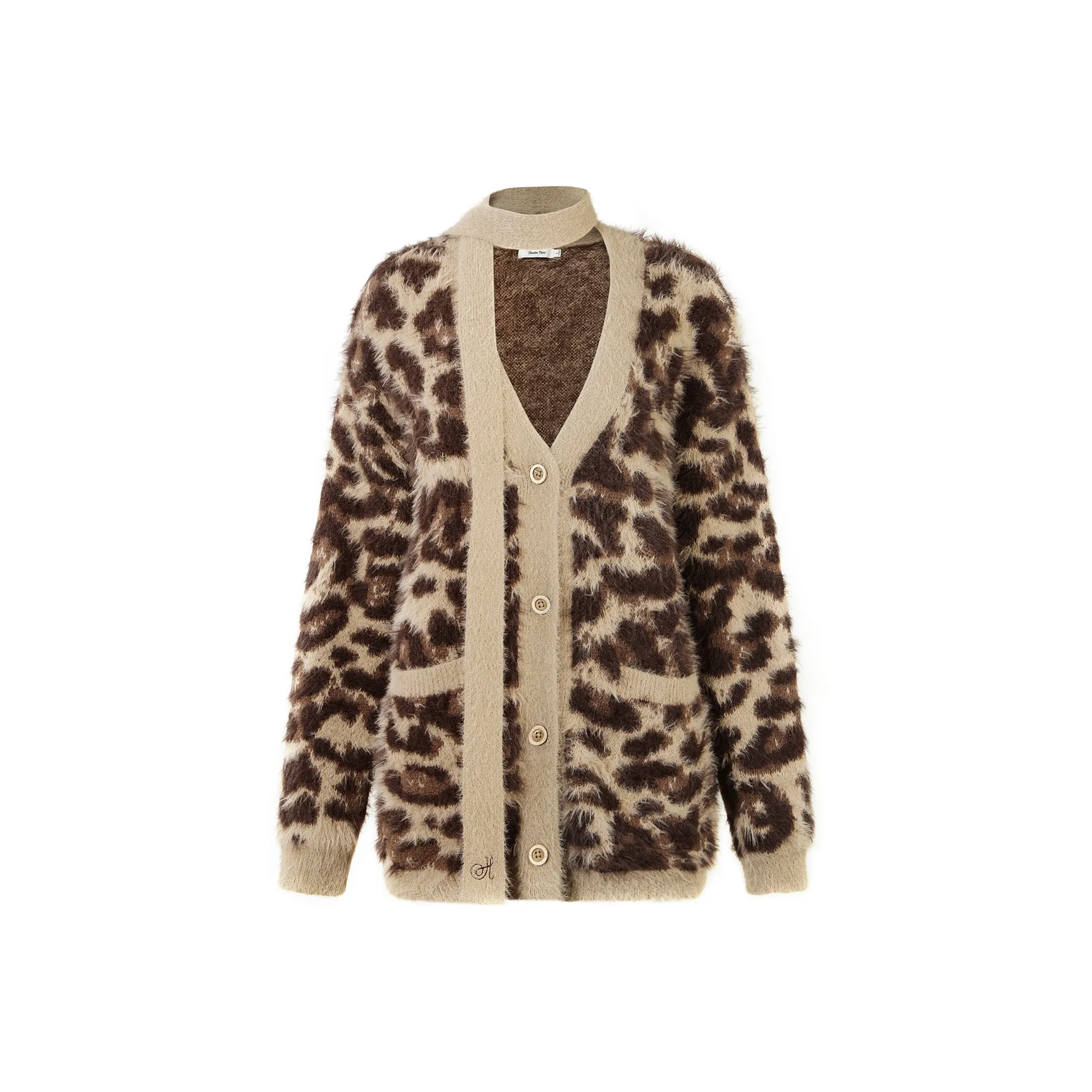 Guuka Hero Свитер Женские Кофе