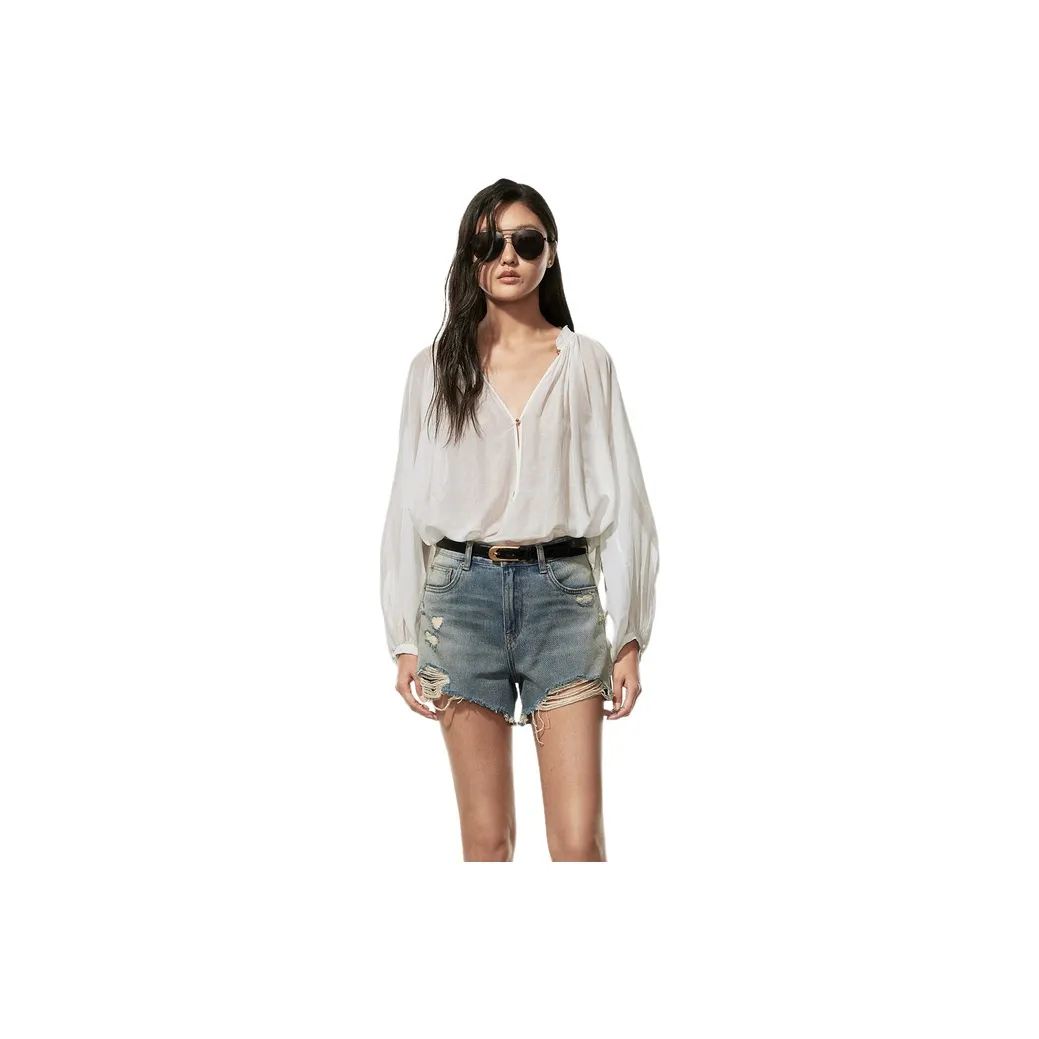 MOCO T Shirt Women's Bleached White