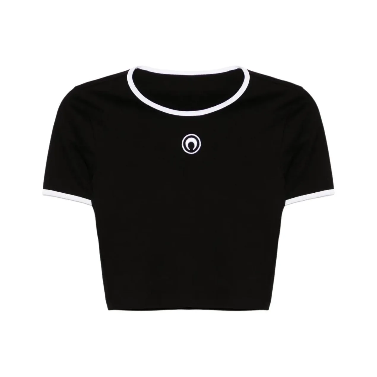 Marine Serre T-Shirt Женская Черная