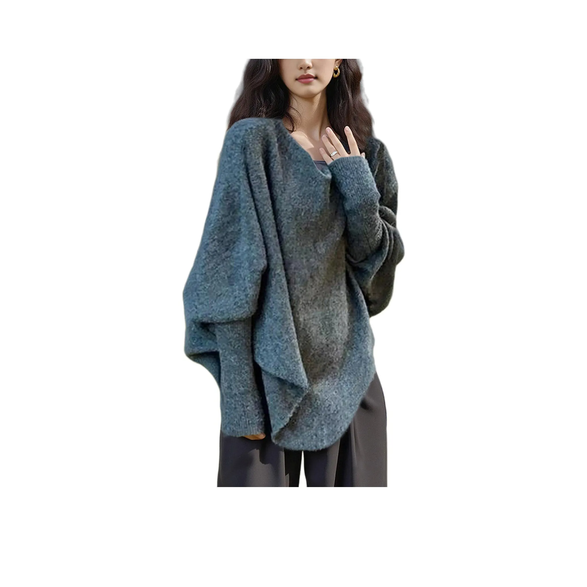 Wbwq Серый Женские Свитеры