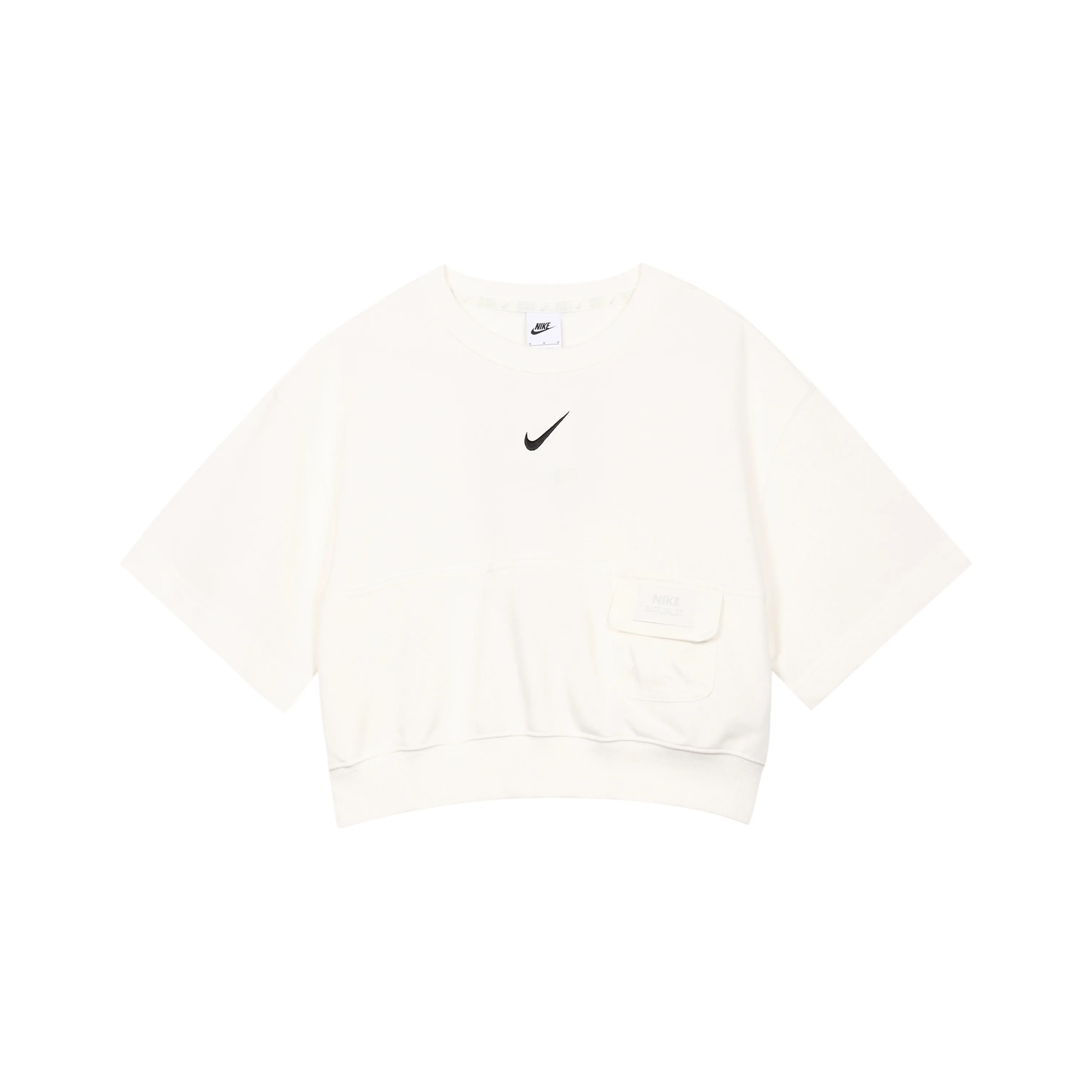 NIKE Белые Женские Короткие Топы