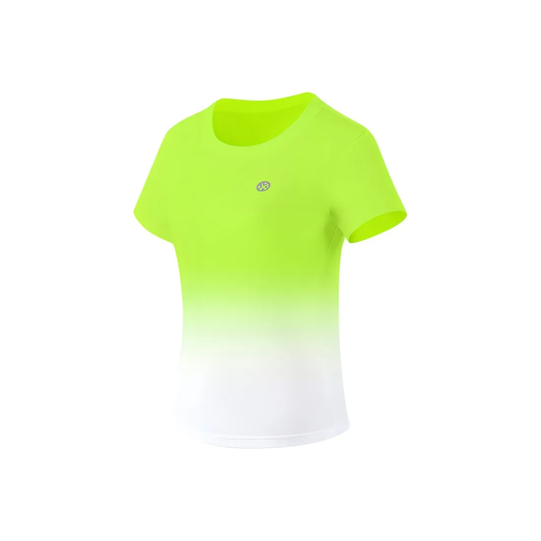 BMAI T-рубашка мужская неоновый зеленый белый шторм