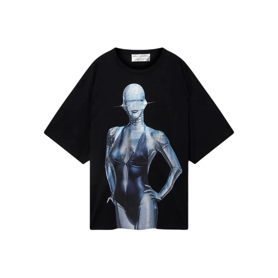 Stella McCartney X Surayama Sexy Robot print T shirt Dress