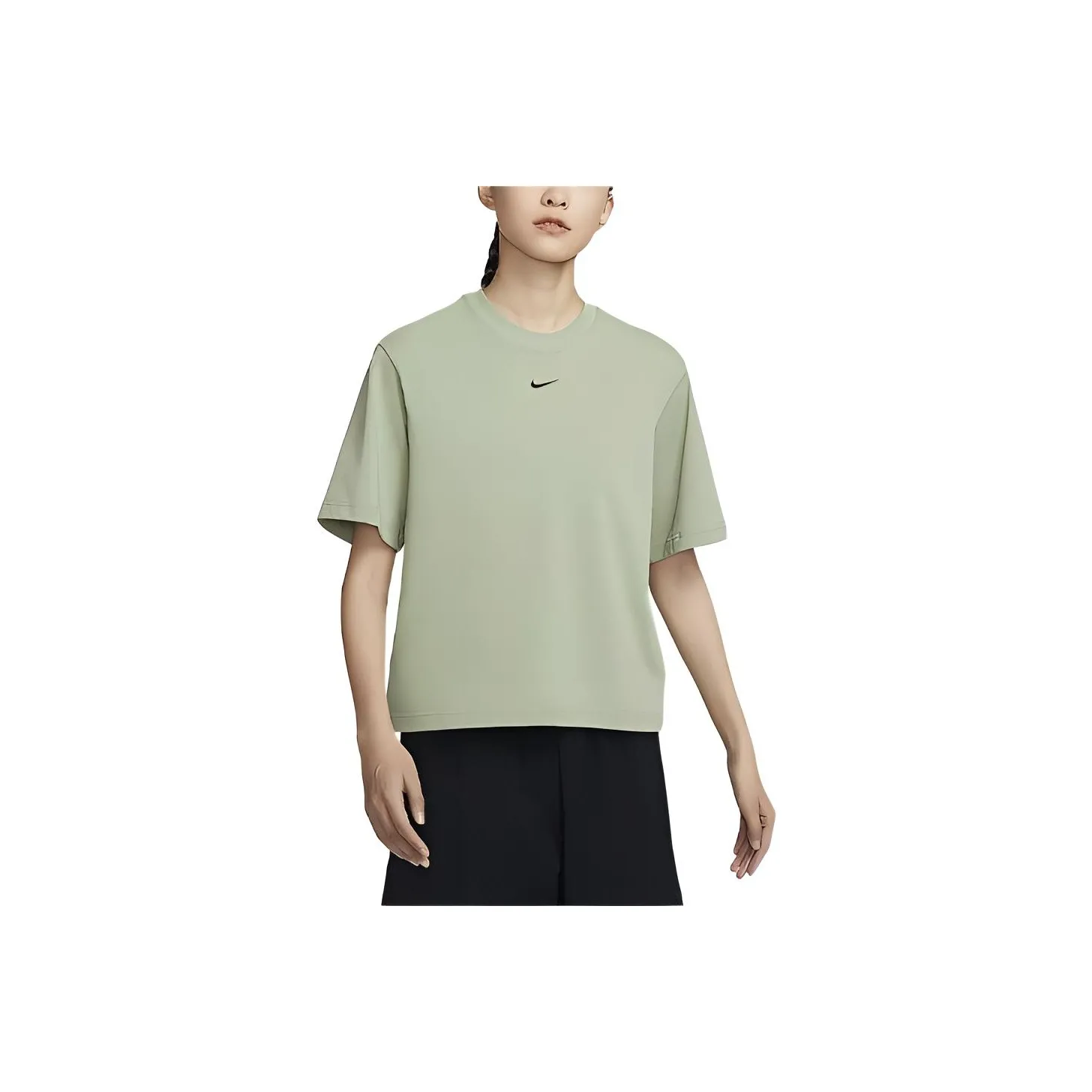 Nike Sportswear Essentials Series T Shirts Women's Oil Green