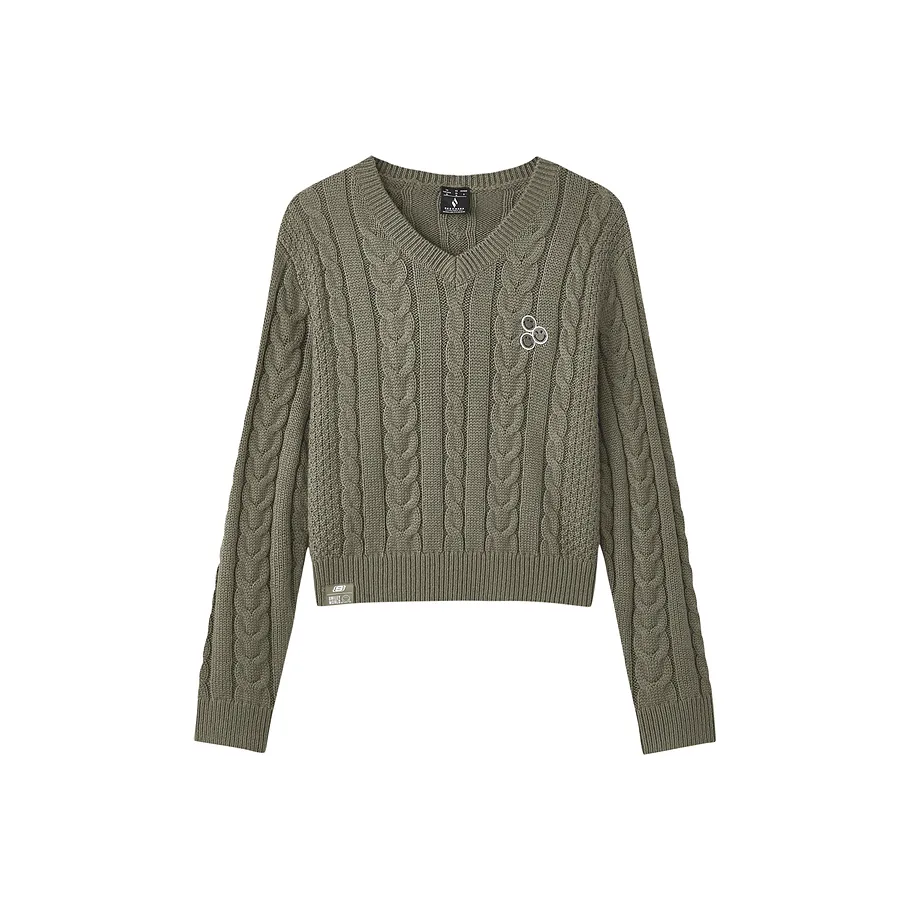 Skechers Smileyworld Свитер Женский Грибной Коричневый