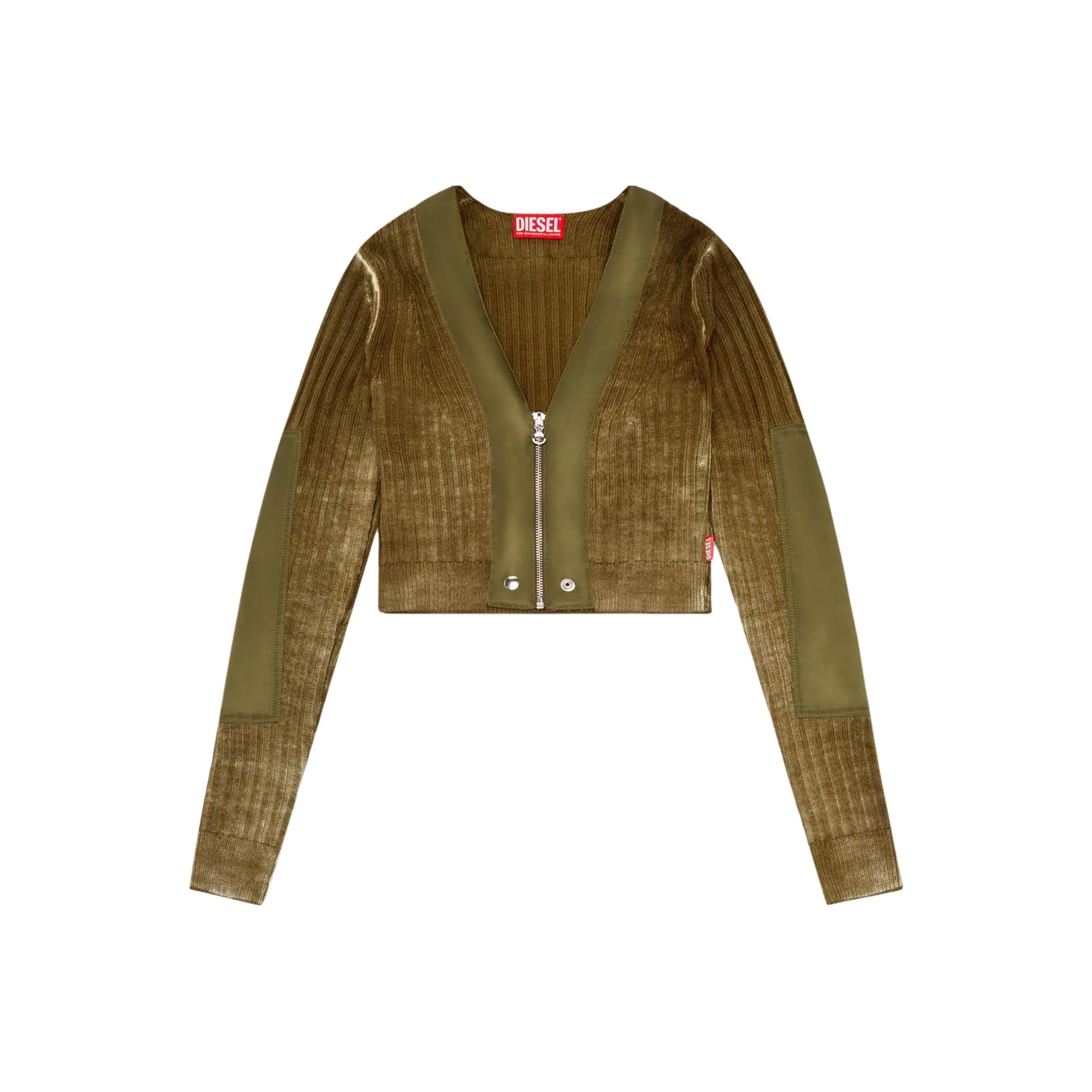 DIESEL FW24 Свитер Женский Армейский Зеленый