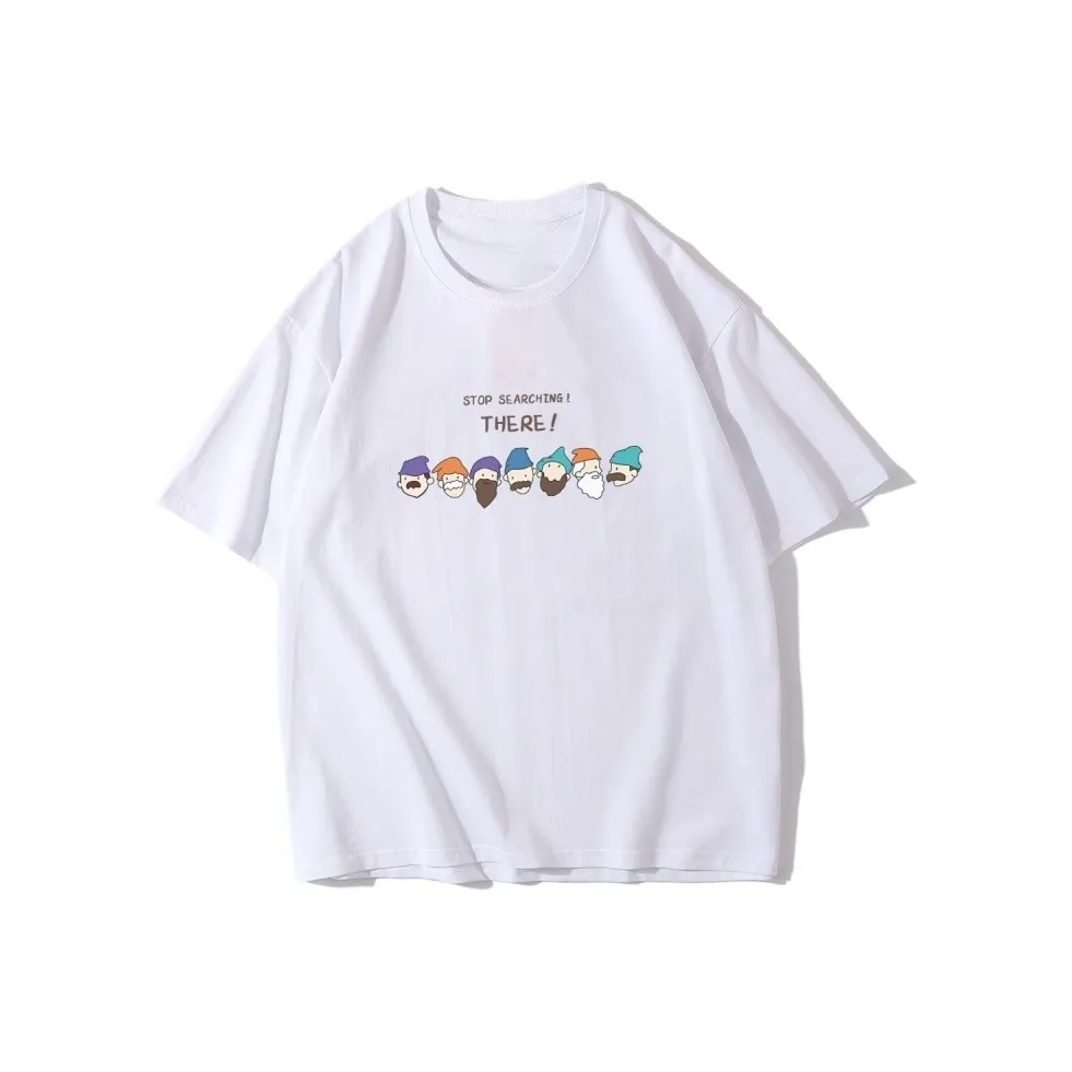 TEME Корейский стиль T-рубашка унисекс