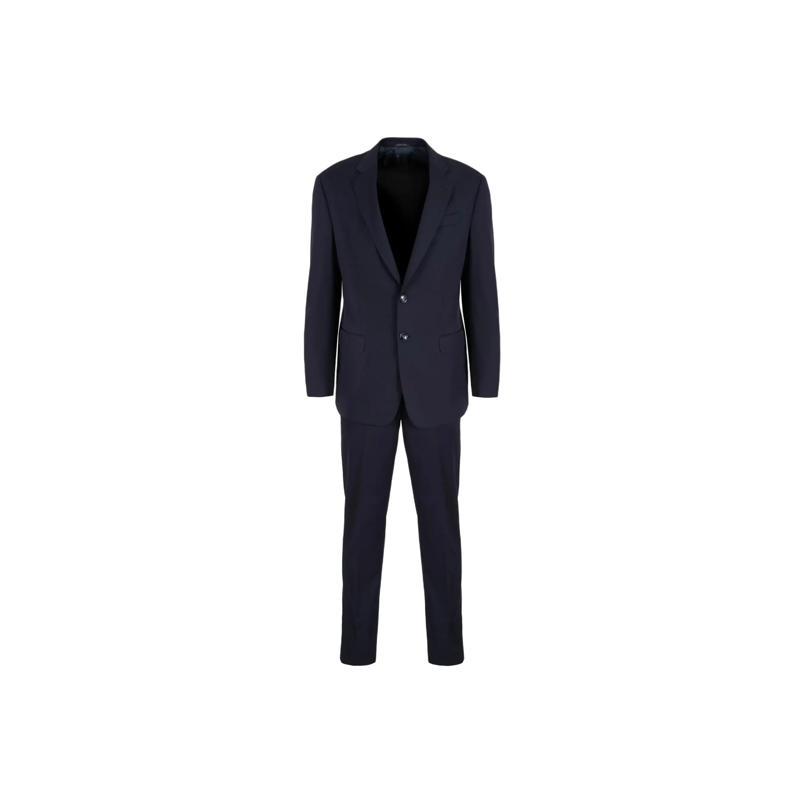 Emporio Armani Single breasted Water repellent Wool Suit From The Soft Line