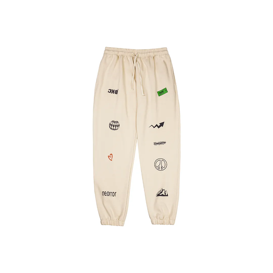 BKCXZICE Athletic Trousers Unisex Khaki