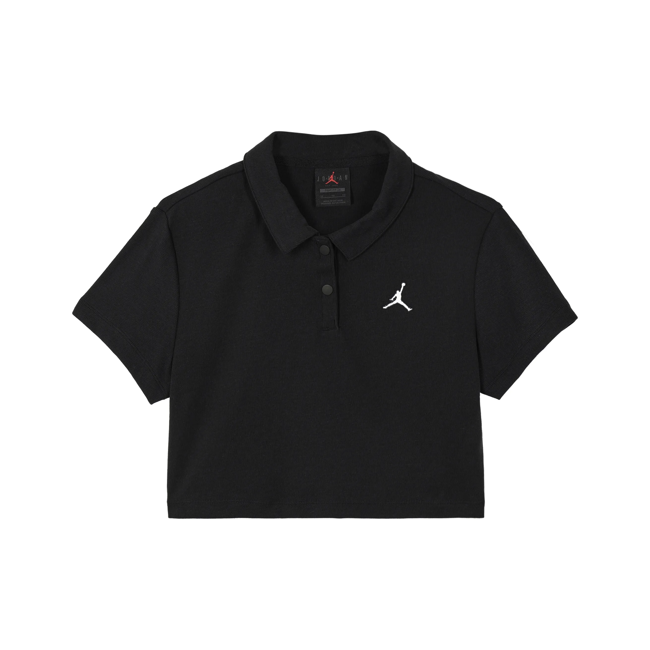 JORDAN Черный Женский Короткий Топ