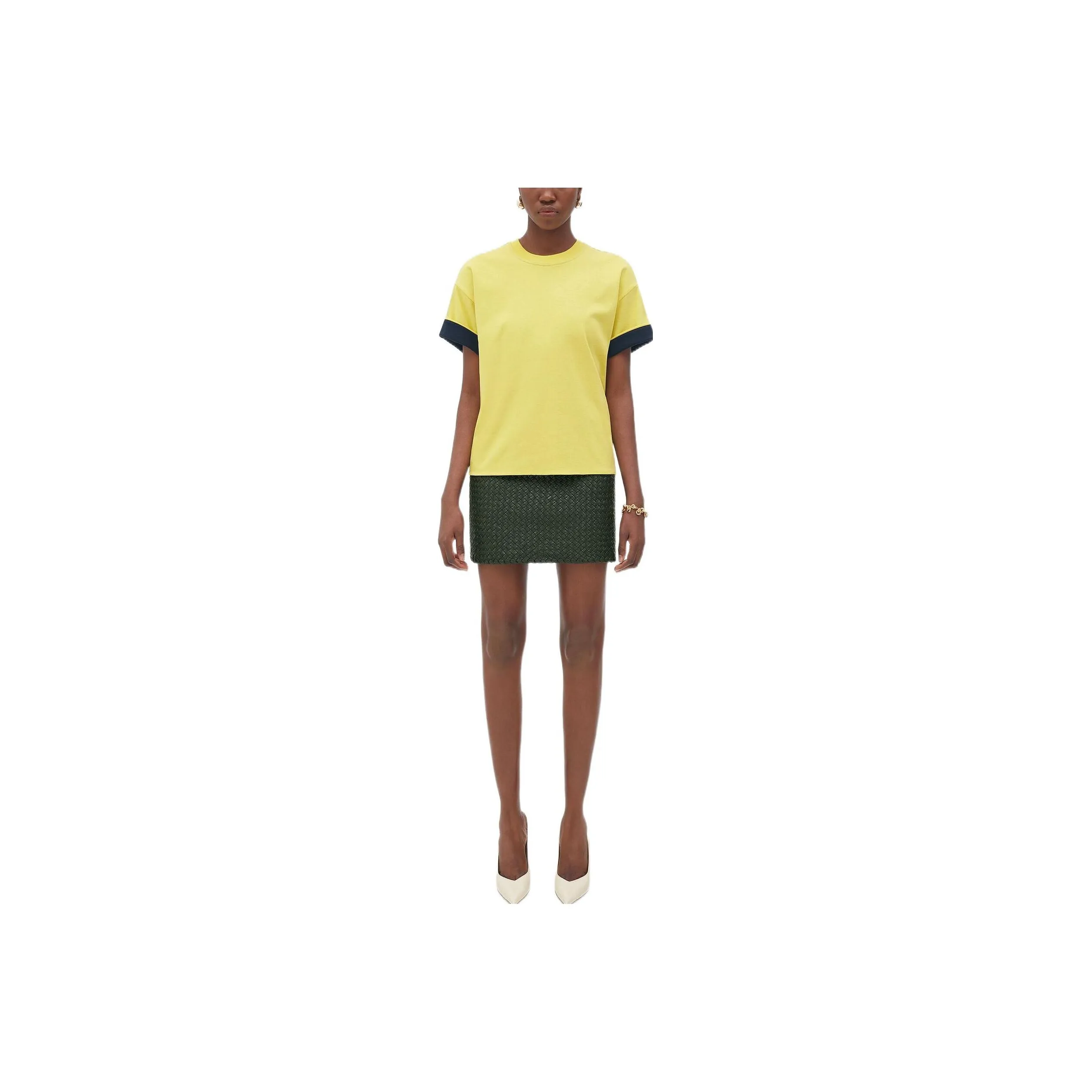 Bottega Veneta T Shirt Women's Jams Yellow