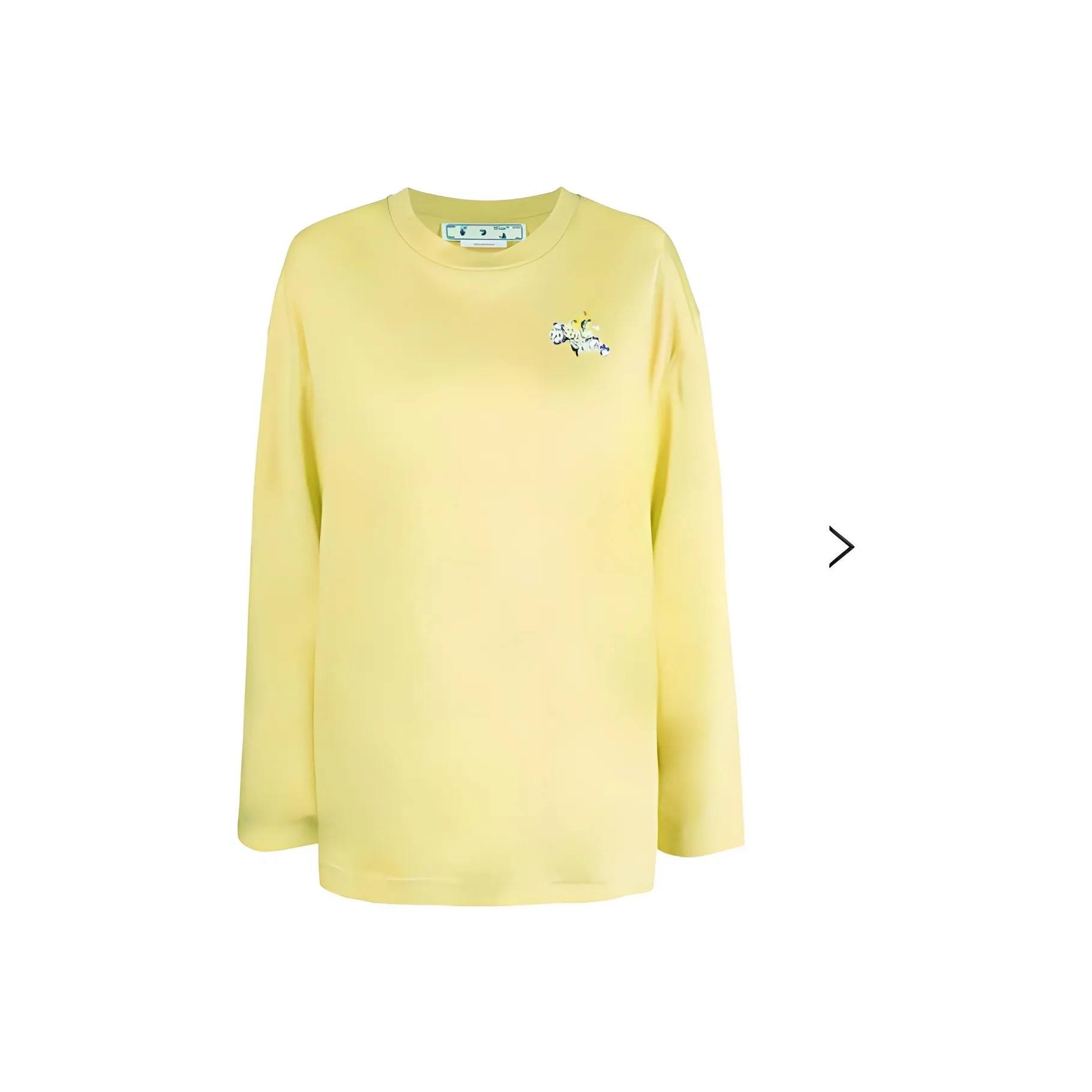 OFF WHITE T Shirts Women's Yellow