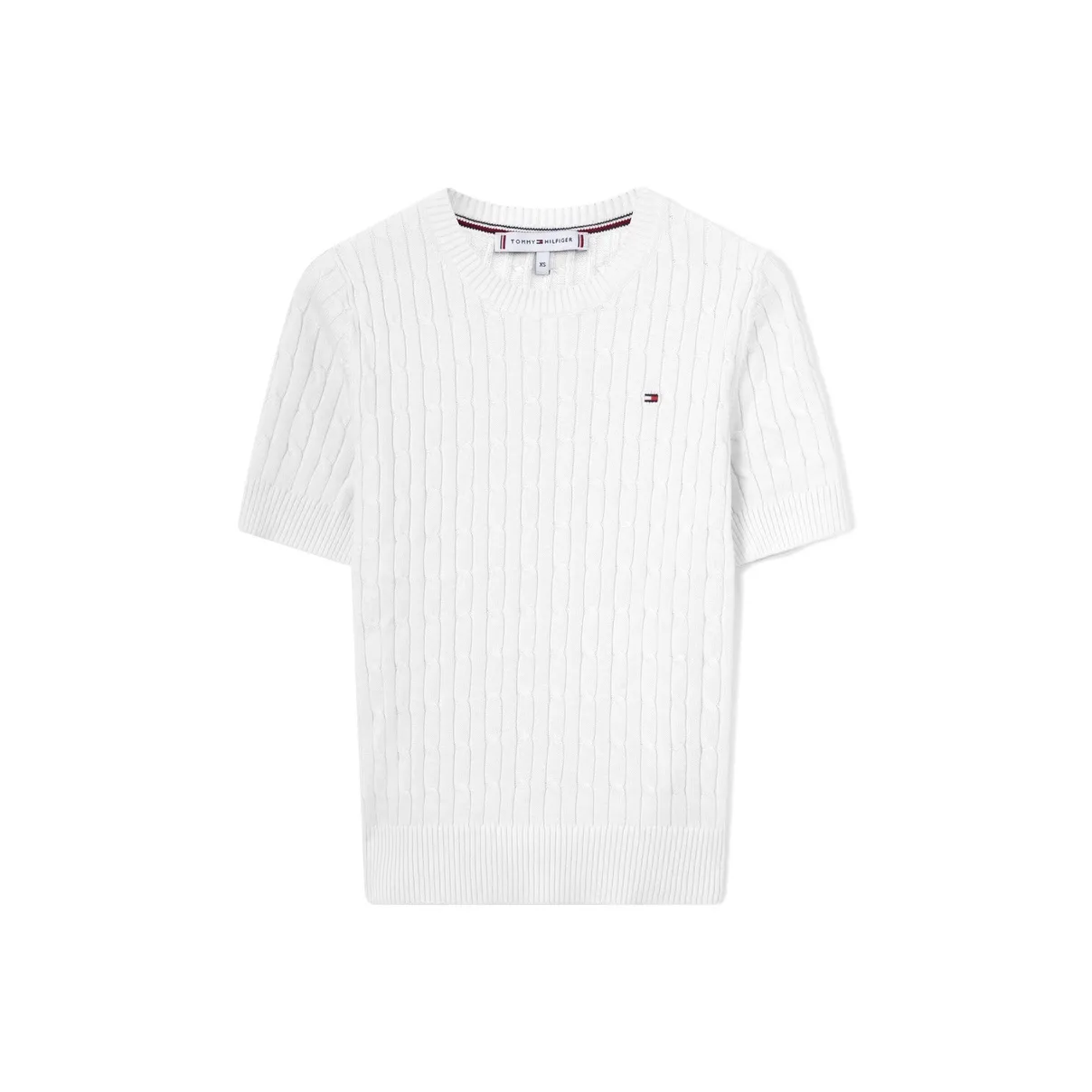 Tommy Hilfiger Белые Женские Короткие Топы