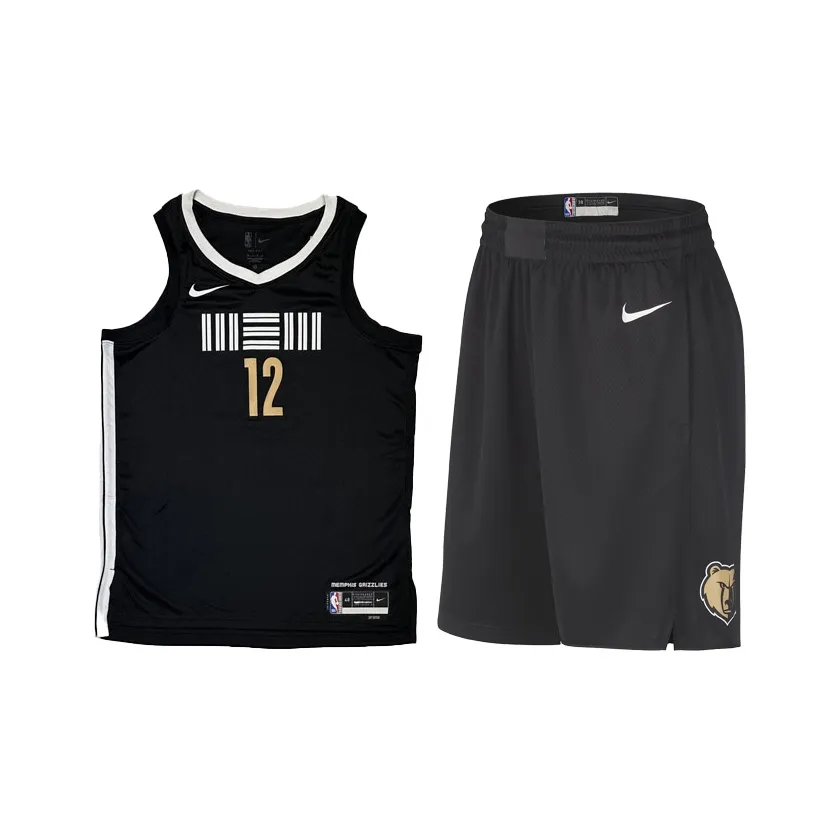 Nike Basketball Suit City Edition 2023/24, Memphis Grizzlies Men's Black