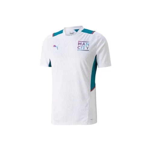 PUMA Manchester City Training Белый Мужские Футбольные Джерси