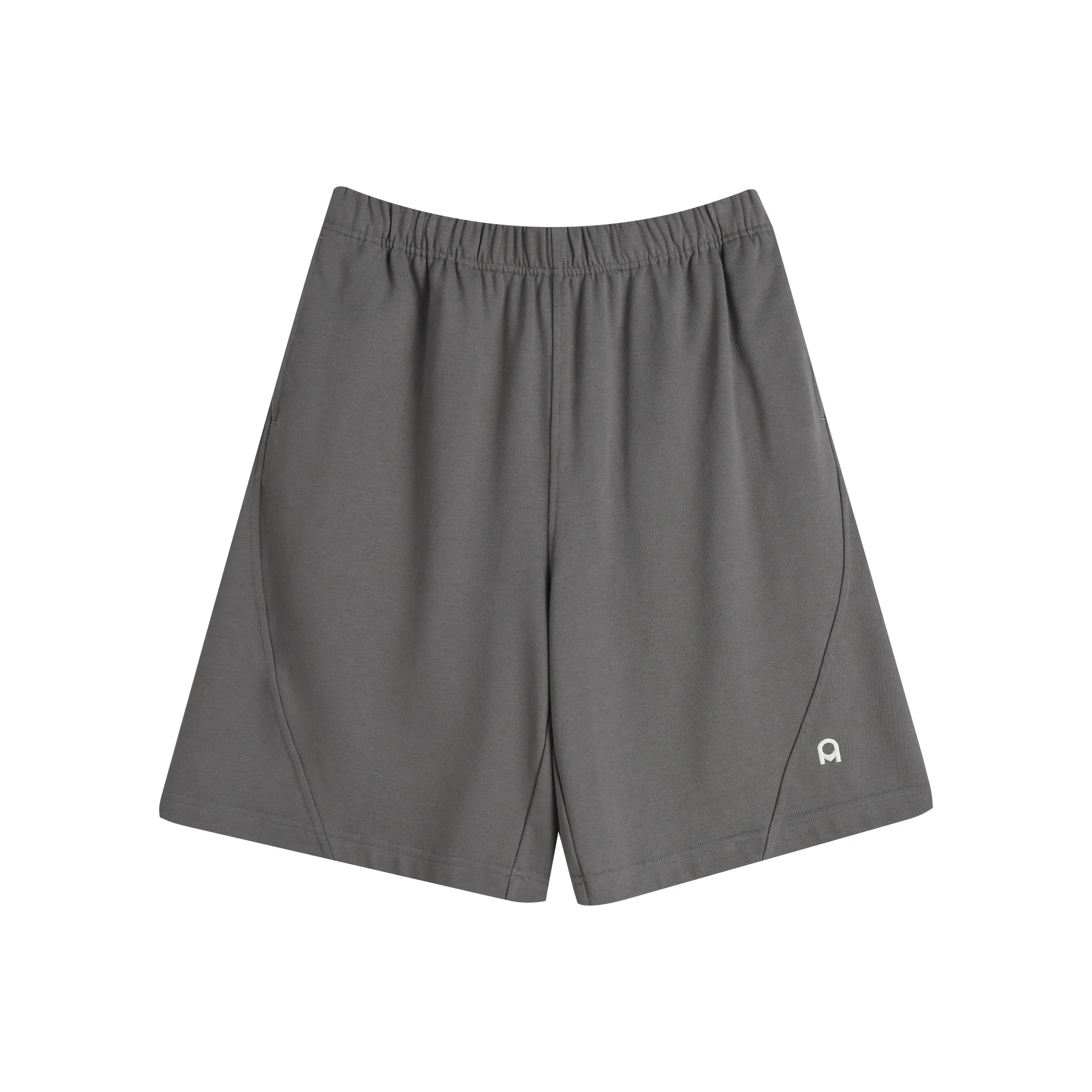 TIKIMOMOKA Повседневные шорты унисекс серого цвета