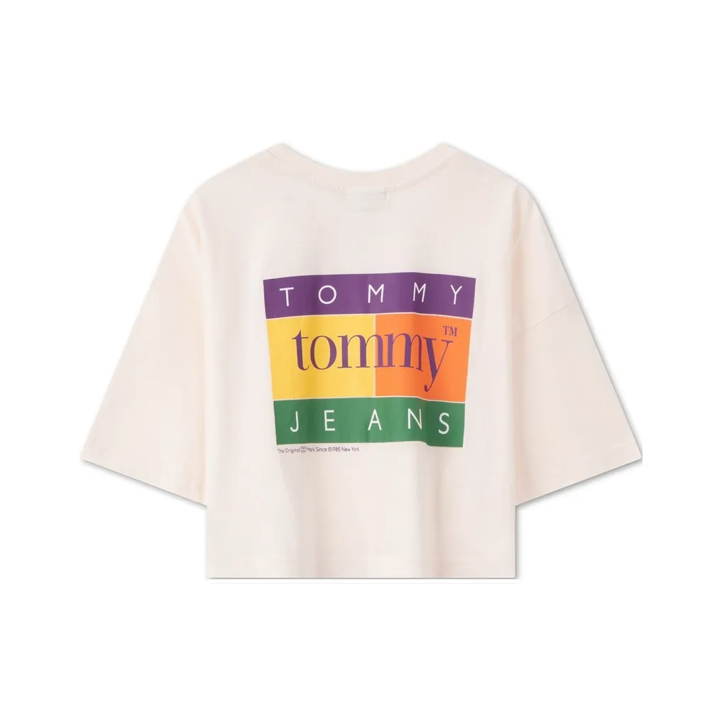 Tommy Hilfiger T-рубашка женская хаки