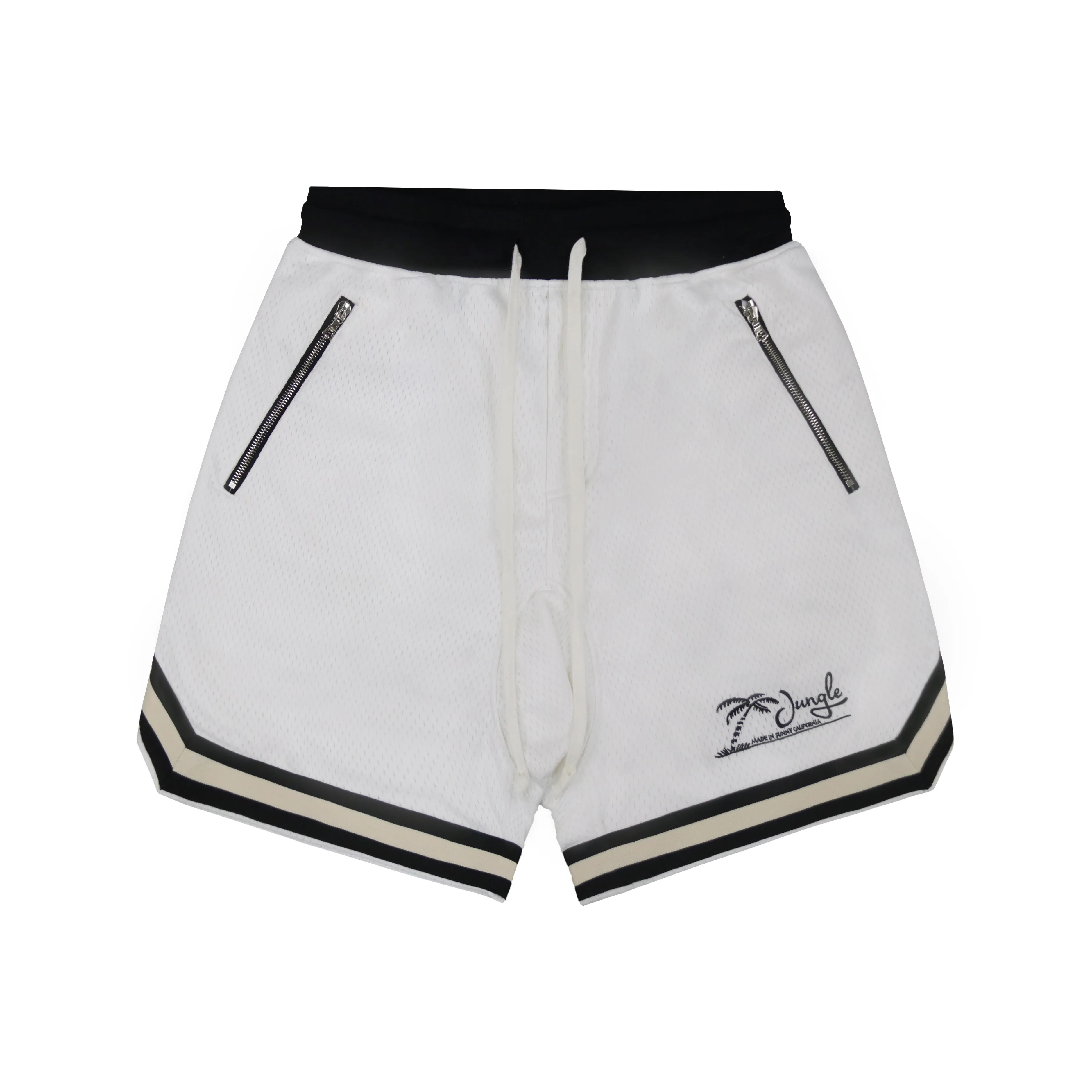 JUNGLE GURL Повседневные шорты Унисекс Белый