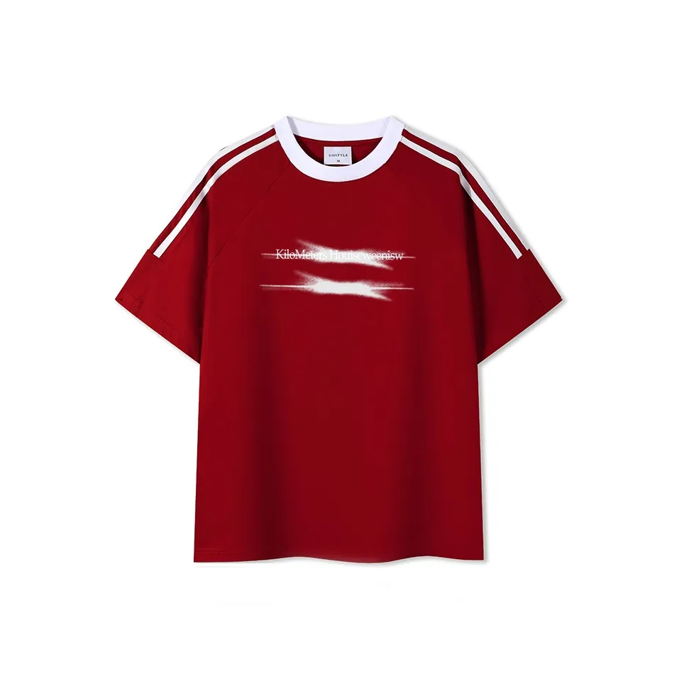 HIPHOPPUNKS Бургундская унисекс футболка