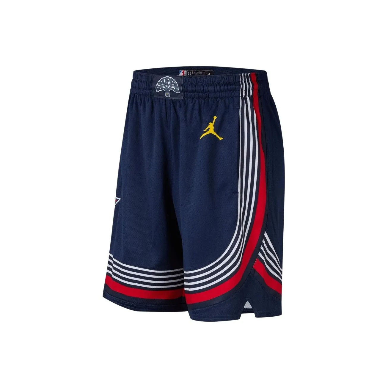 Jordan x NBA SS25 Спортивные шорты Мужские Midnight Blue