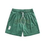 아이스브레이커 고중량 자수 반바지 - 잉크 그린