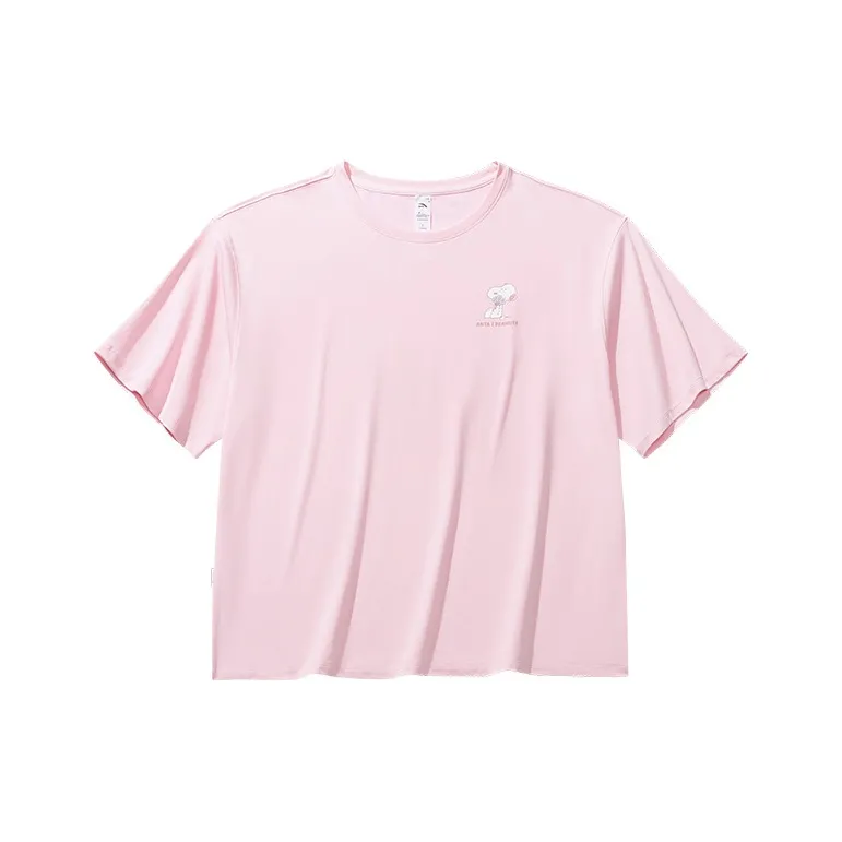 CHAOJIANTA X SNOOPY T-рубашка Женская Particle Пудра