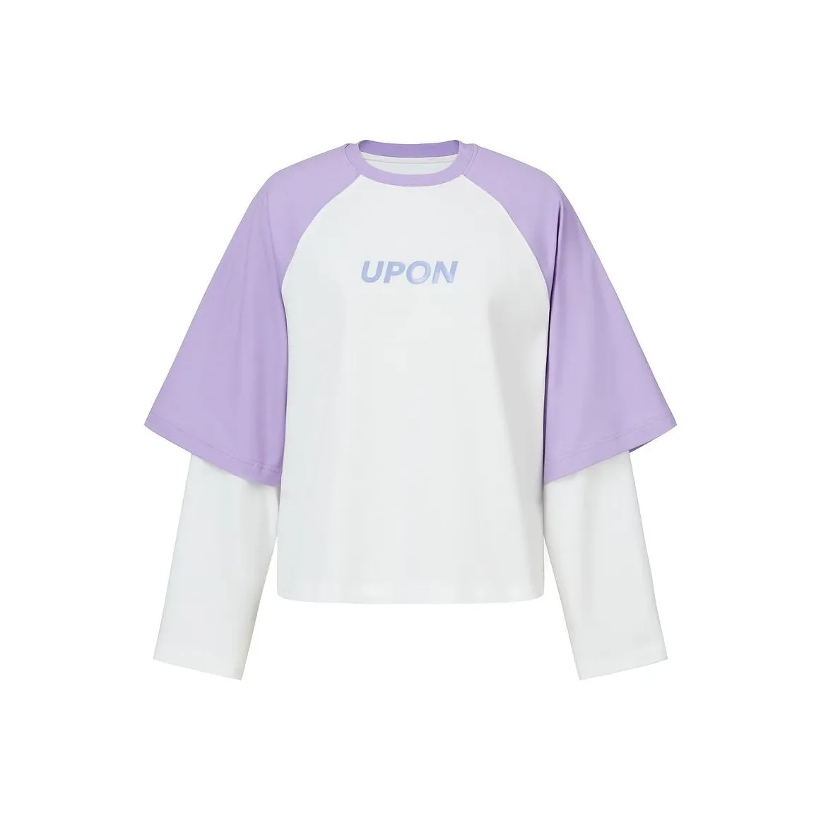 UPON PRO SS22 Mock Two Piece Long Sleeved T Shirt Women's White
