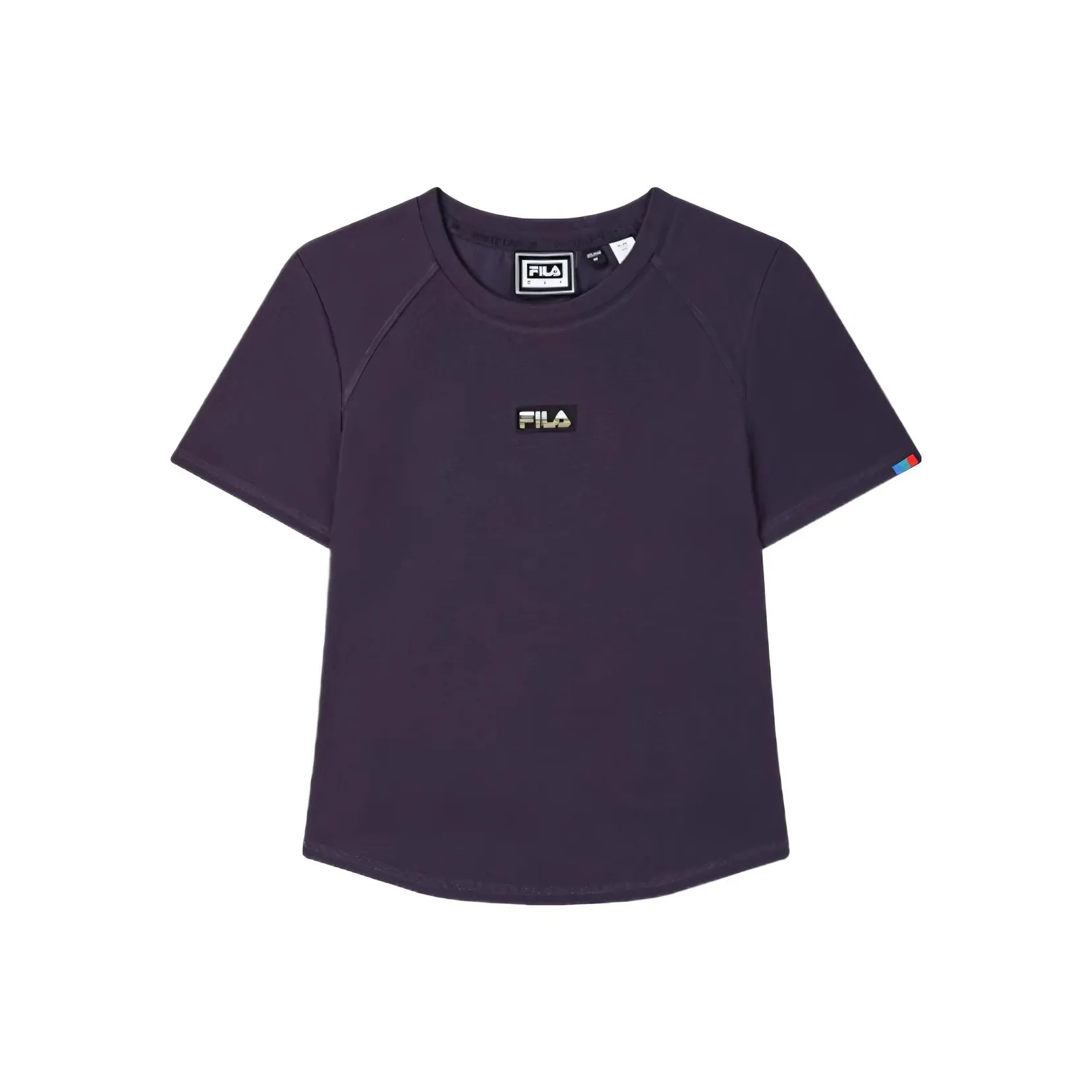 FILA ORIGINALE Реглан-рукав Т-рубашка Женская Темно-фиолетовая