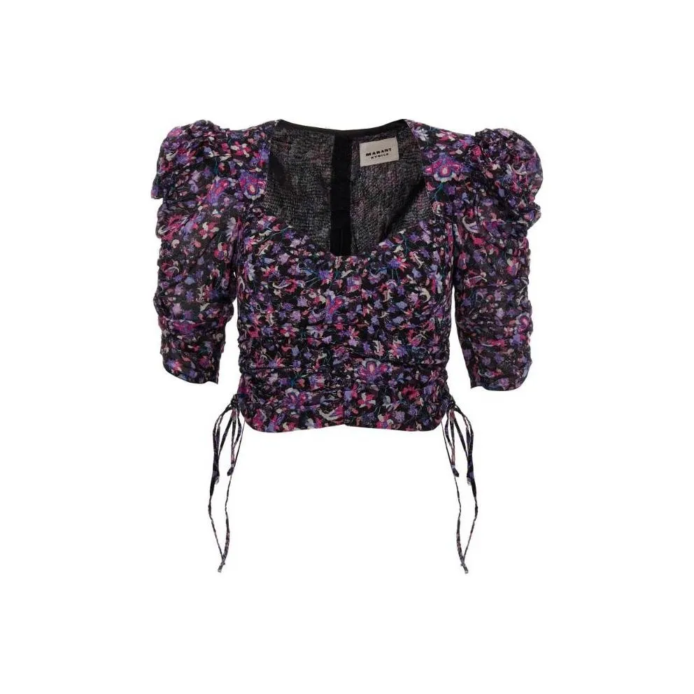 Marant ÉTOILE Galaor Puff sleeve Blouse