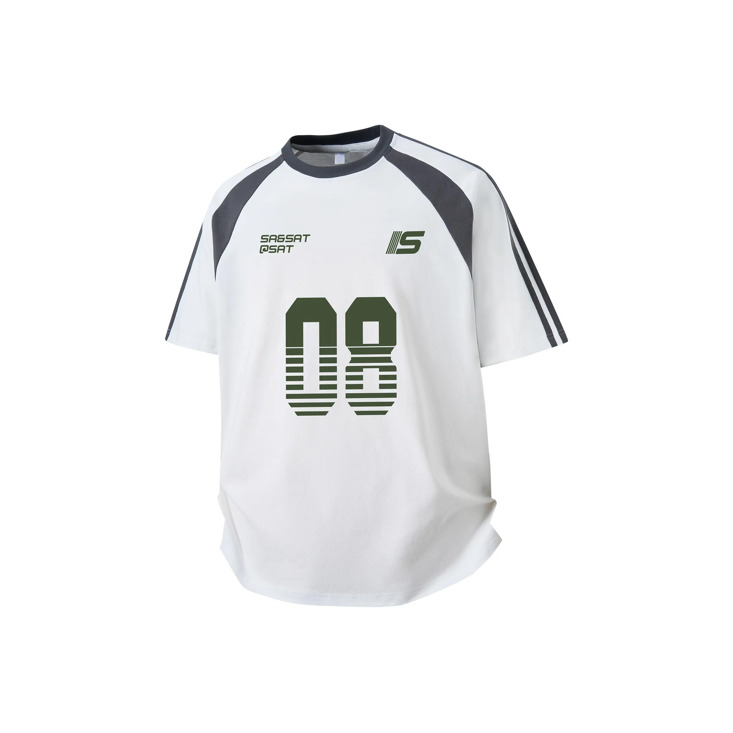 ST&SAT Белая унисекс футболка