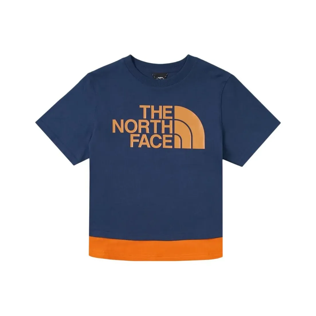 THE NORTH FACE T-Shirt Женская Синяя Оранжевая