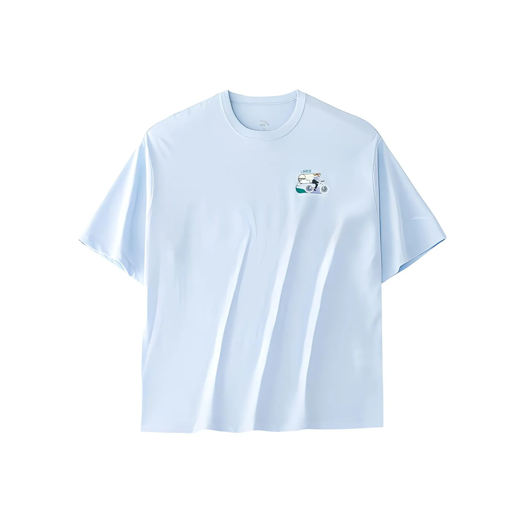 ANTA Life Collection T-Shirt Женская Aqua Sky Blue