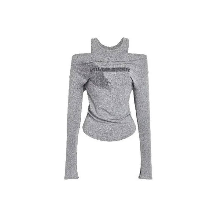 YAUH Серые Женские Футболки