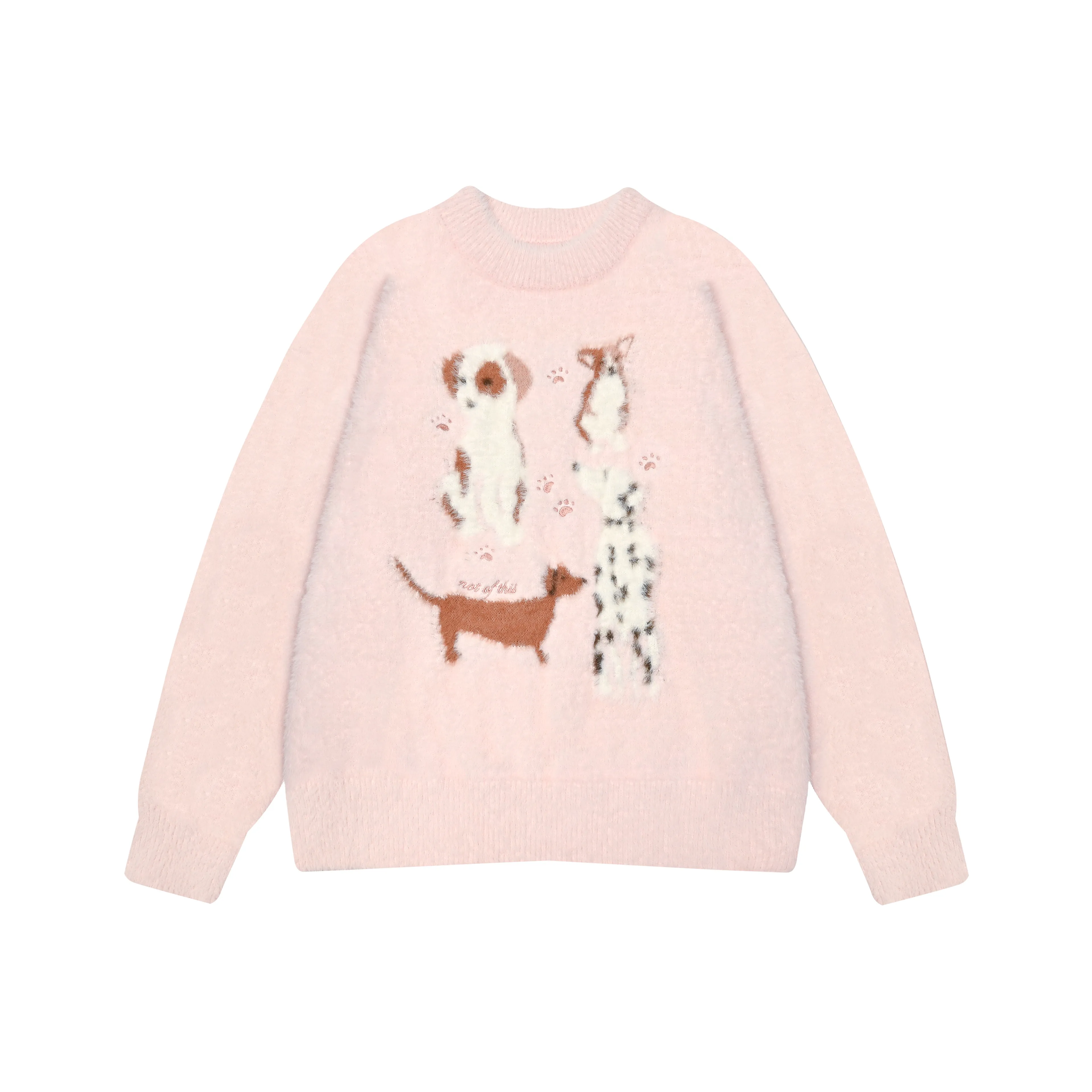NTOT Pullover Sweater Women's Pink