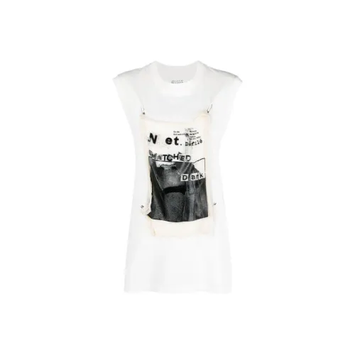 Maison Margiela Белые Женские Футболки