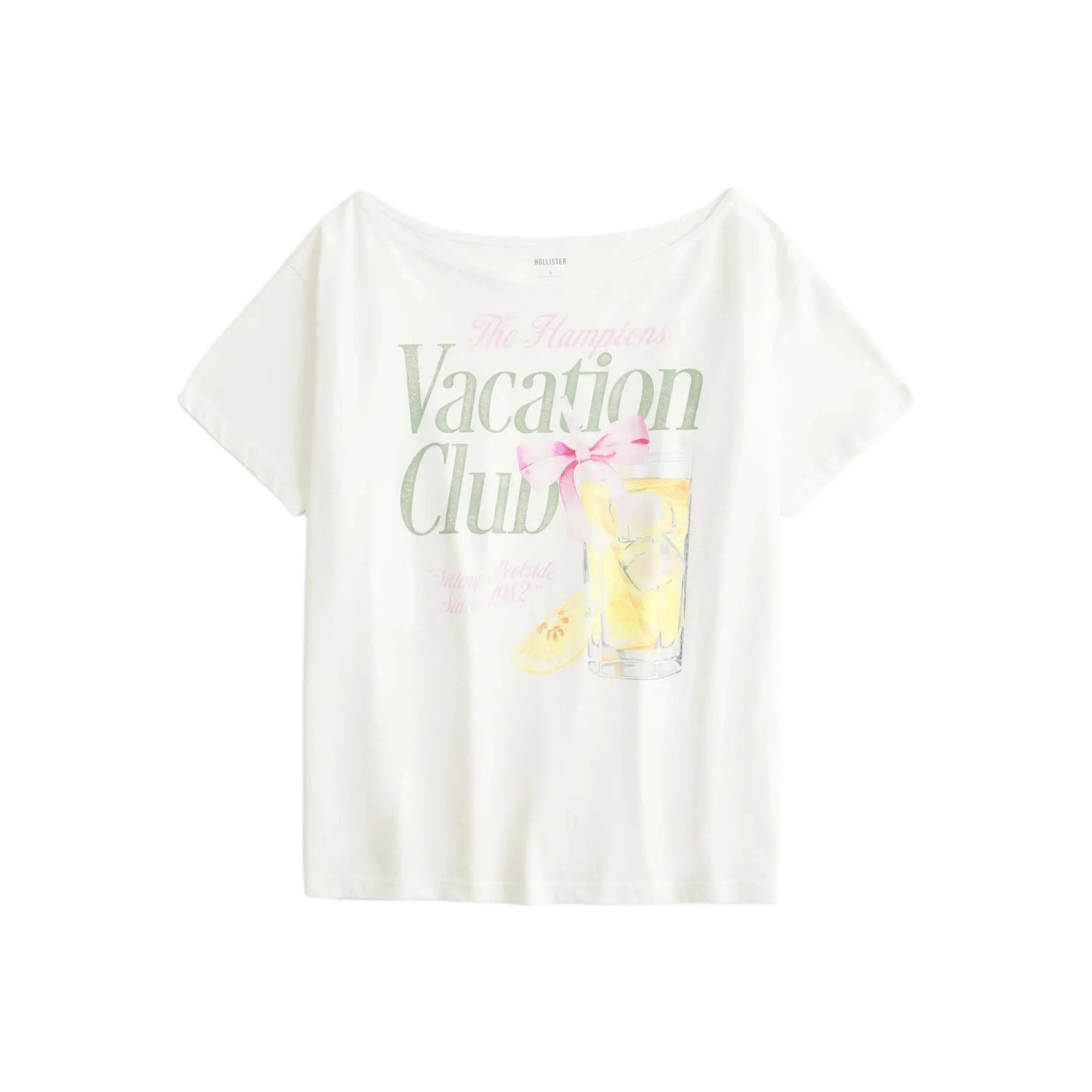 Hollister T-рубашка Женская Белая