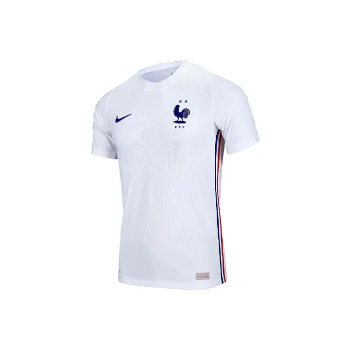 nike Футбол Джерси AU Игровая версия 20 21 Сезон UEFA Европейское Чемпионат по футболу Унисекс Белый