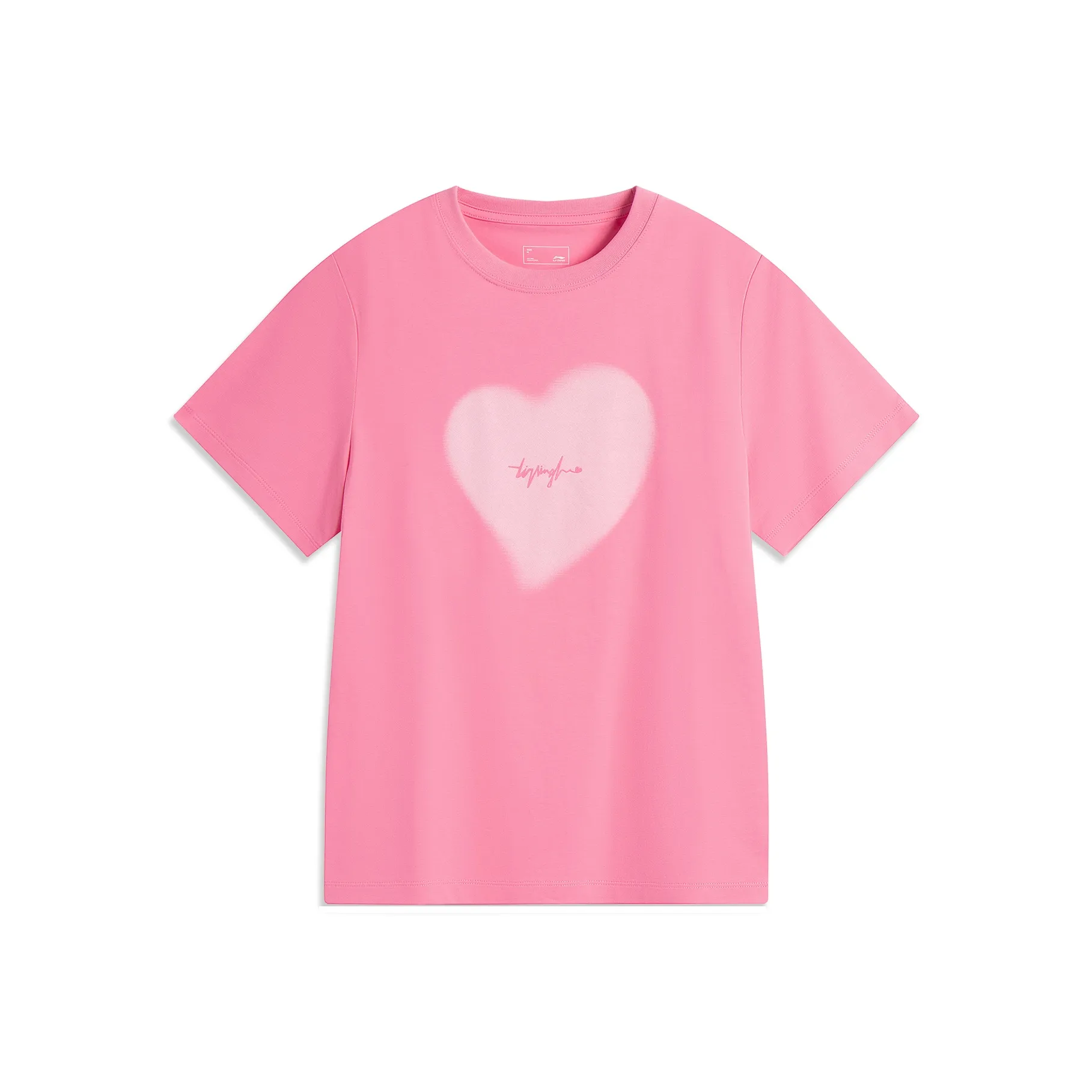 LINING Sports Life Collection T-Shirt Женская Dawn Pink