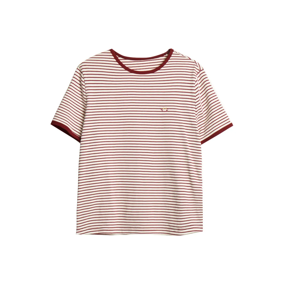 Olrain T Shirt Women's Vintage Red